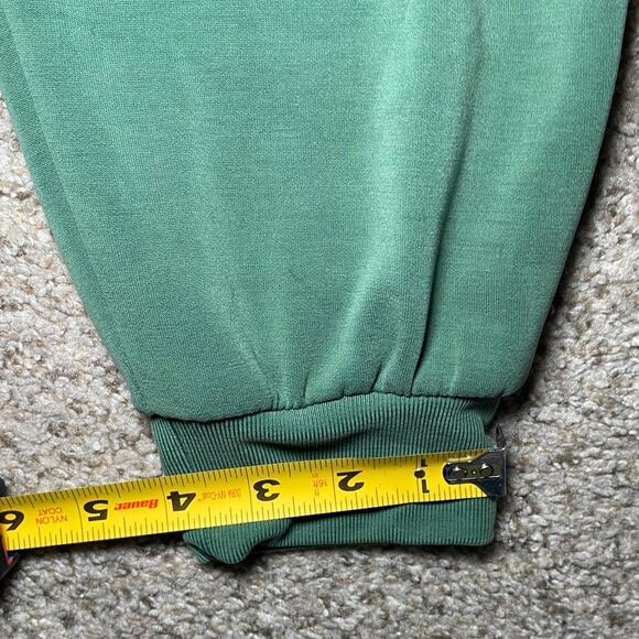 Athleta Green V-Neck Long Sleeve Sweater - Buttery Soft - Picture 12 of 13